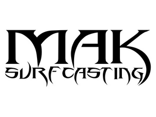 MAK SURFCASTING logo