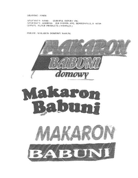 MAKARON DOMOWY BABUNI logo