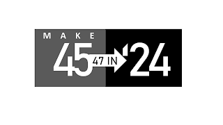 MAKE 45 47 IN '24 logo