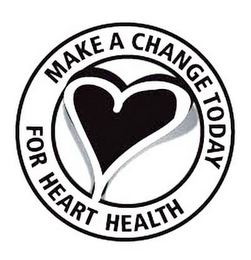 MAKE A CHANGE TODAY FOR HEART HEALTH logo