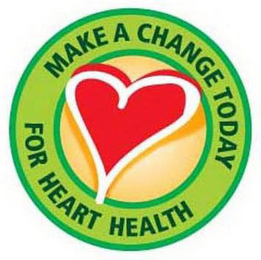MAKE A CHANGE TODAY FOR HEART HEALTH logo