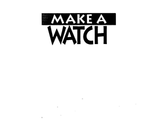 MAKE A WATCH logo