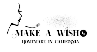 MAKE A WISH 4 HOMEMADE IN CALIFORNIA logo
