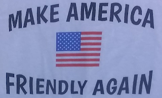 MAKE AMERICA FRIENDLY AGAIN logo