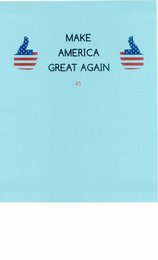 MAKE AMERICA GREAT AGAIN 45 logo