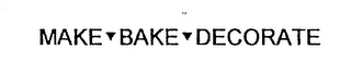 MAKE BAKE DECORATE logo