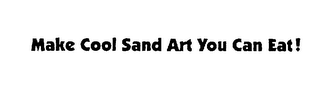 MAKE COOL SAND ART YOU CAN EAT! logo