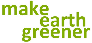 MAKE EARTH GREENER logo