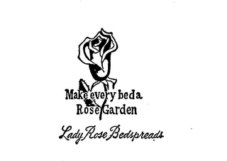 MAKE EVERY BED A ROSE GARDEN LADY ROSE BEDSPREADS logo