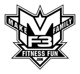 MAKE FAMILY FITNESS FUN .COM MF3 logo