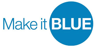 MAKE IT BLUE logo