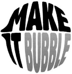 MAKE IT BUBBLE logo