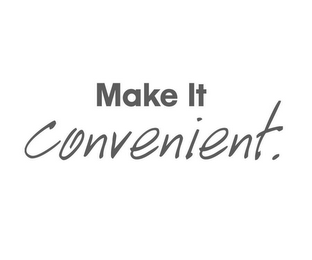 MAKE IT CONVENIENT. logo