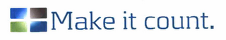 MAKE IT COUNT. logo