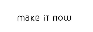 MAKE IT NOW logo