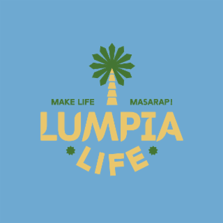 MAKE LIFE MASARAP! LUMPIA LIFE logo
