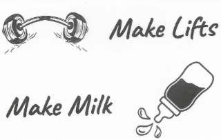 MAKE LIFTS MAKE MILK logo