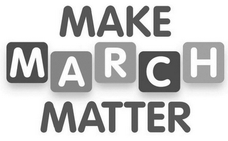 MAKE MARCH MATTER logo