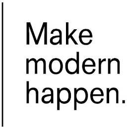 MAKE MODERN HAPPEN. logo