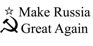 MAKE RUSSIA GREAT AGAIN logo
