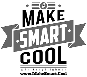 # MAKE SMART COOL @ANTHONYTILGHMAN WWW.MAKESMART.COOL logo