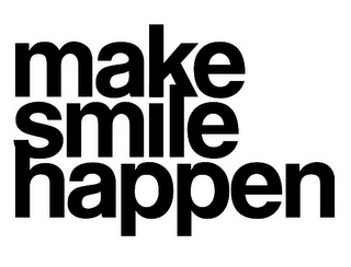 MAKE SMILE HAPPEN logo