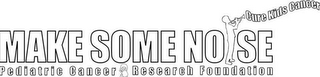 MAKE SOME NOISE CURE KIDS CANCER PEDIATRIC CANCER RESEARCH FOUNDATION logo