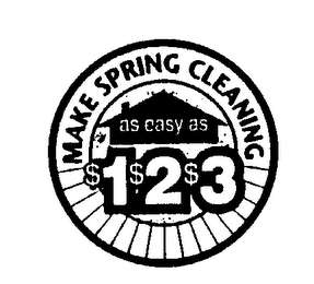 MAKE SPRING CLEANING AS EASY AS $1 $2 $3 logo