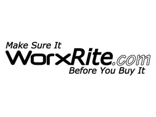 MAKE SURE IT WORXRITE.COM BEFORE YOU BUY IT logo