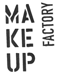 MAKE UP FACTORY logo