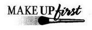 MAKE UP FIRST logo