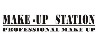 MAKE-UP STATION PROFESSIONAL MAKE UP logo