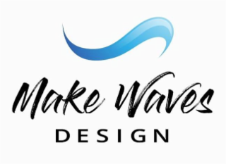 MAKE WAVES DESIGN logo