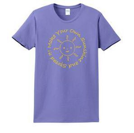 MAKE YOUR OWN SUNSHINE AND SPREAD IT logo