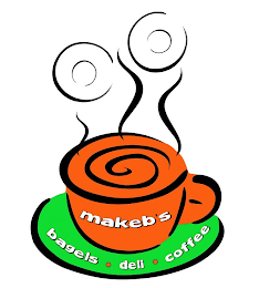MAKEB'S BAGELS · DELI · COFFEE logo