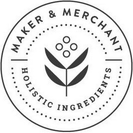 MAKER & MERCHANT HOLISTIC INGREDIENTS logo