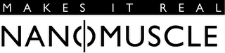 MAKES IT REAL NANOMUSCLE logo