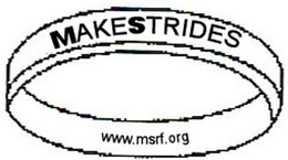 MAKESTRIDES WWW.MSRF.ORG logo