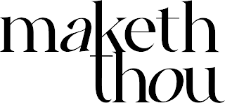 MAKETH THOU logo