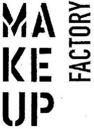 MAKEUP FACTORY logo
