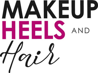 MAKEUP HEELS AND HAIR logo