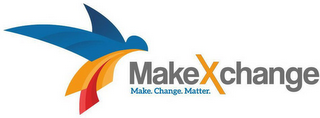 MAKEXCHANGE MAKE. CHANGE. MATTER. logo