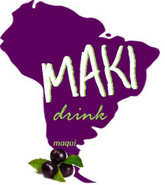 MAKI MAQUI DRINK logo