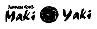 MAKI YAKI JAPANESE GRILL logo
