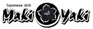 MAKI YAKI JAPANESE GRILL logo