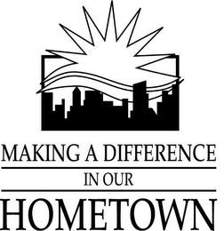 MAKING A DIFFERENCE IN OUR HOMETOWN logo