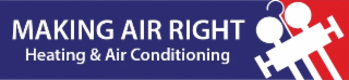 MAKING AIR RIGHT HEATING & AIR CONDITIONING logo