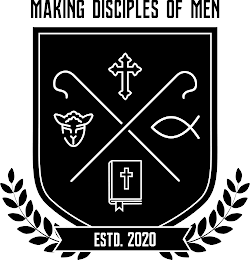 MAKING DISCIPLES OF MEN ESTD.2020 logo