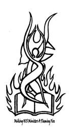 MAKING HIS MINISTERS A FLAMING FIRE logo