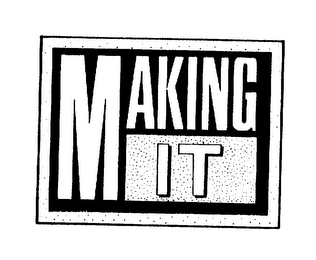 MAKING IT logo